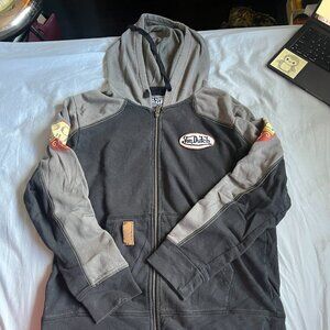 Von Dutch Zip-Up Sweater